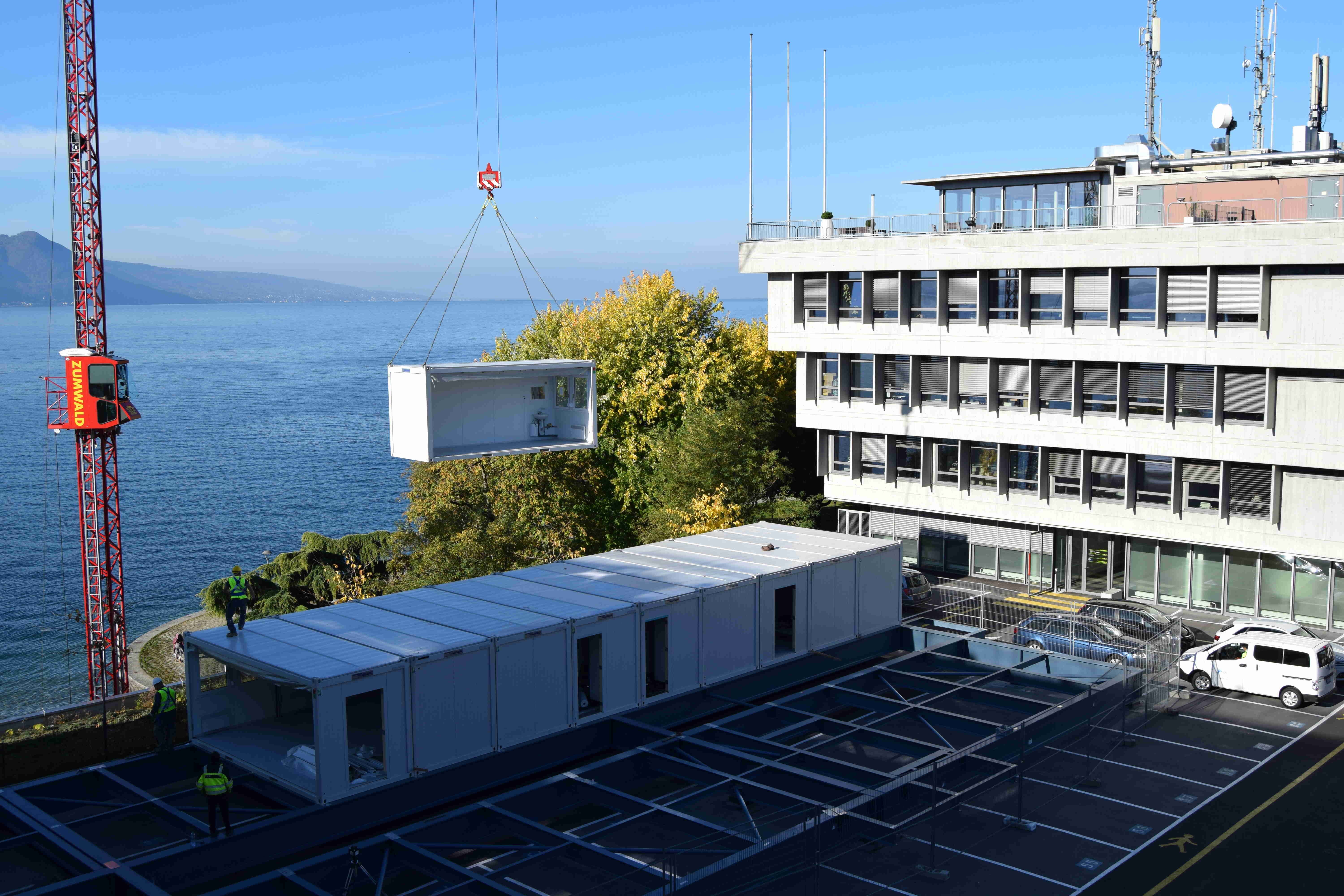 Modulaire, rénové, transitoire: l’école en mouvement à Vevey